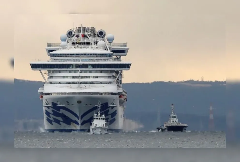 Confirmado: hay un argentino con coronavirus en el crucero varado en Japón