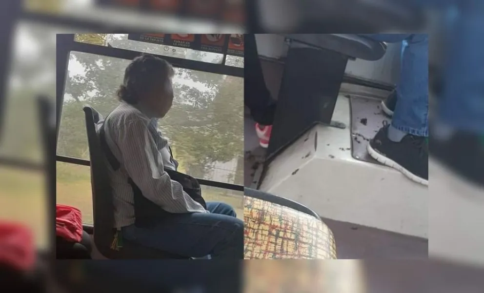 Horror: un salteño se pasó de asqueroso en pleno bondi de SAETA
