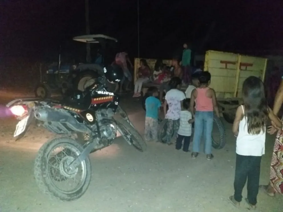 Terror: creció el río Seco y hubo evacuados