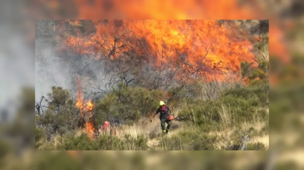 Gran incendio: preocupación y miedo