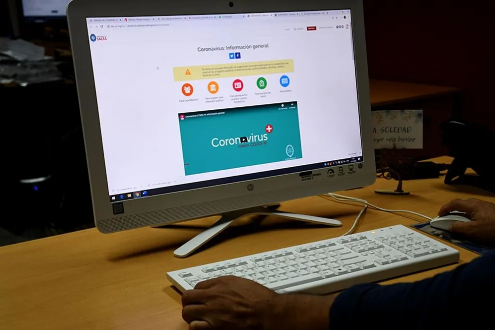 Data útil: el Gobierno provincial puso en línea un sitio web para informar sobre el coronavirus