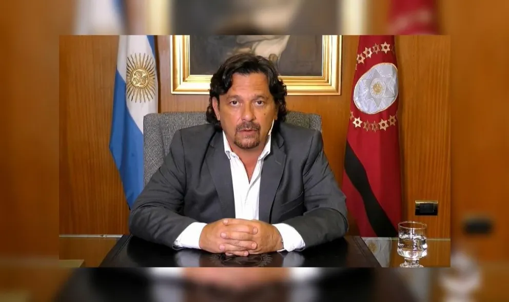 Con los botines en punta: Sáenz criticó a Nación en medio de la crisis por el coronavirus