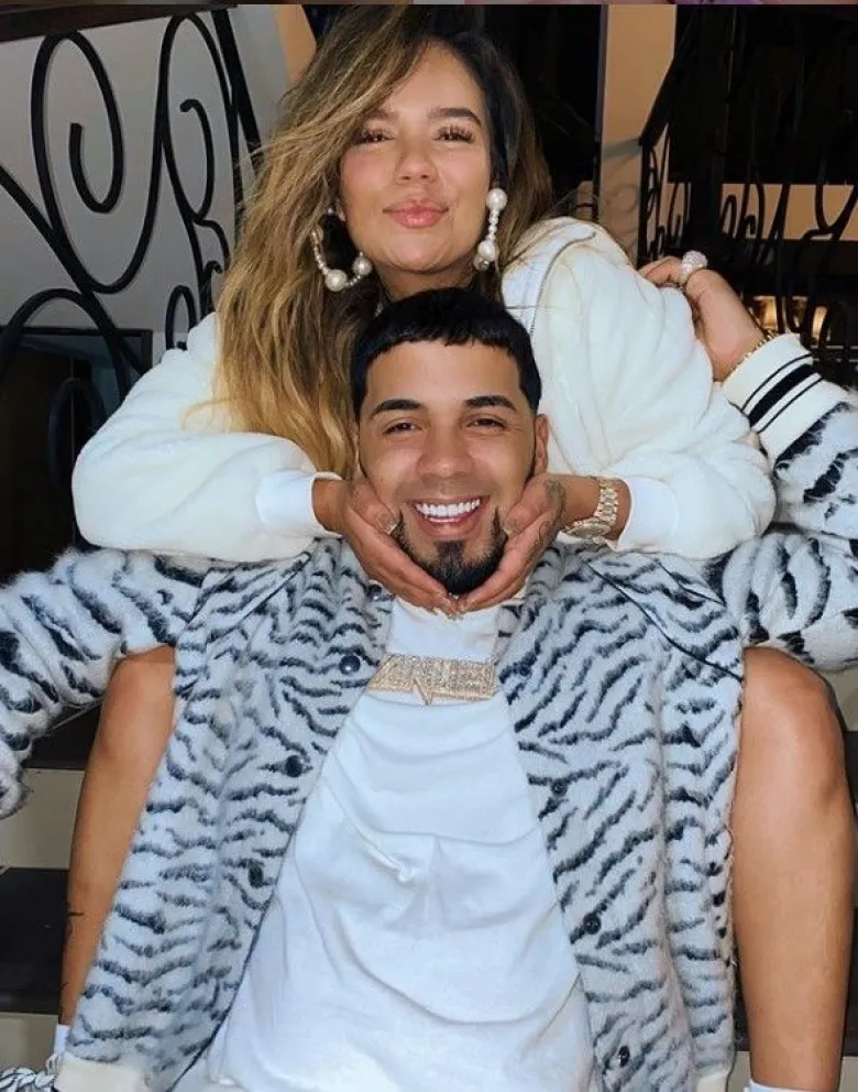 Karol G y Anuel AA. Fuente (Instagram)