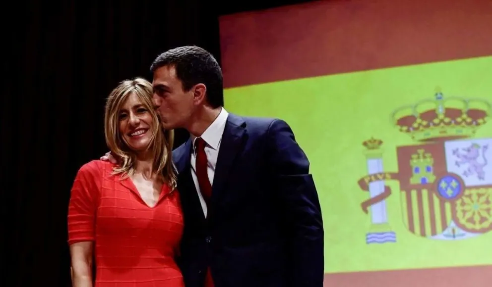 Es oficial: la esposa del presidente español, Pedro Sánchez, contrajo coronavirus