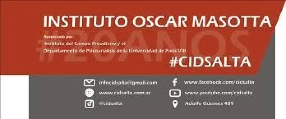 Instituto Oscar Masotta: primera clase virtual del Seminario Clínico 2020