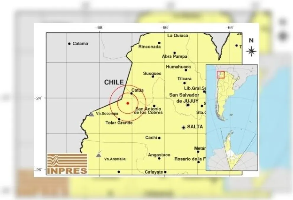 Hubo un alto temblor en Salta. ¿Sentiste algo?
