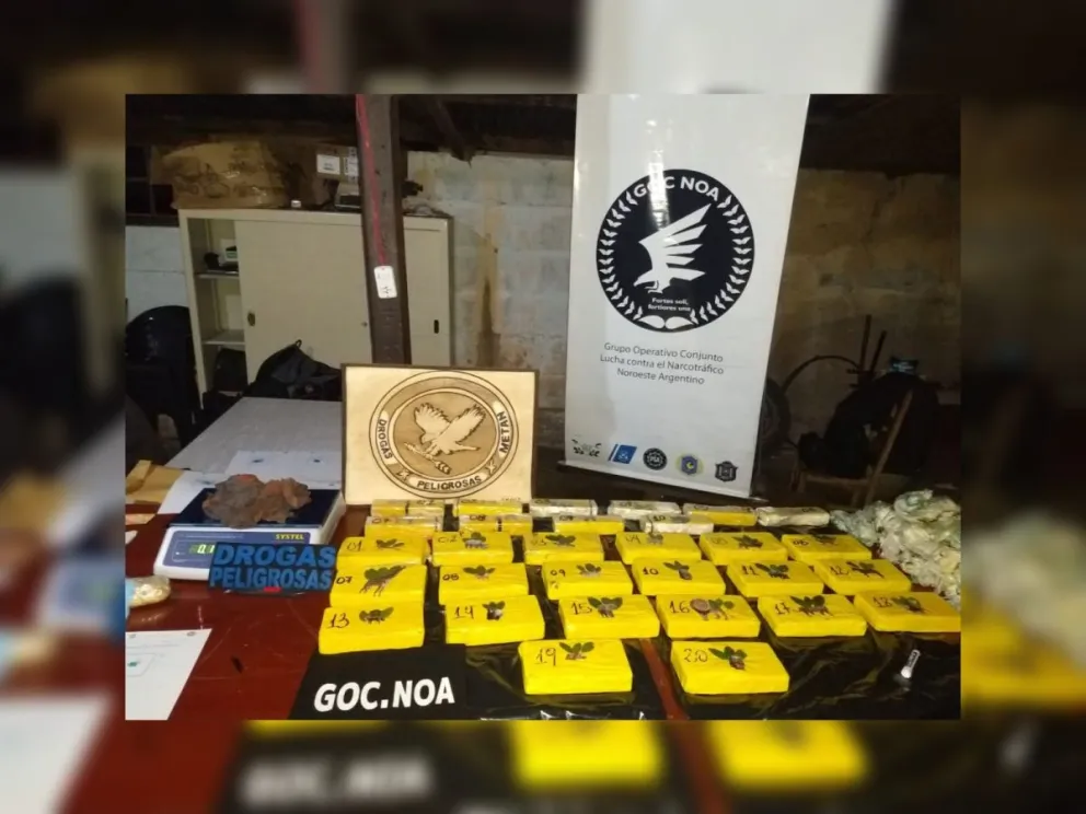 Escándalo en Metán: decomisaron un gran cantidad de droga