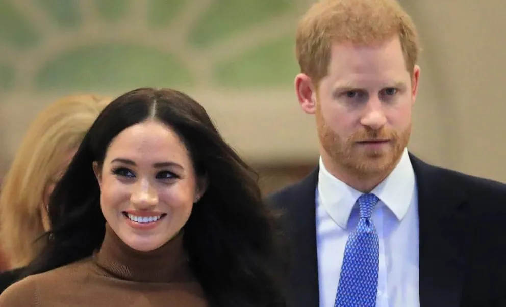 Los duques de Sussex. Fuente: (Twitter)