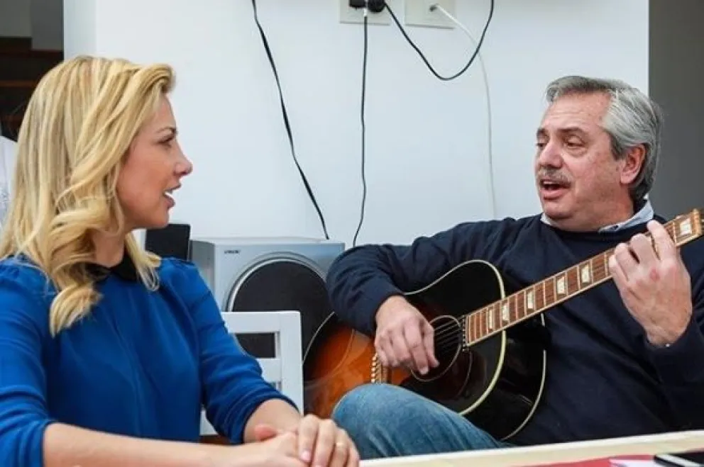 ¡Cumpleaños en cuarentena! El tierno saludo de Fabiola Yáñez a Alberto Fernández: “Siempre juntos”