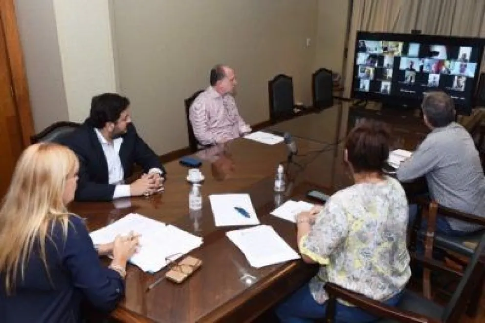 Coronavirus: Abel Cornejo, en videoconferencia con la ministra de Justicia de la Nación