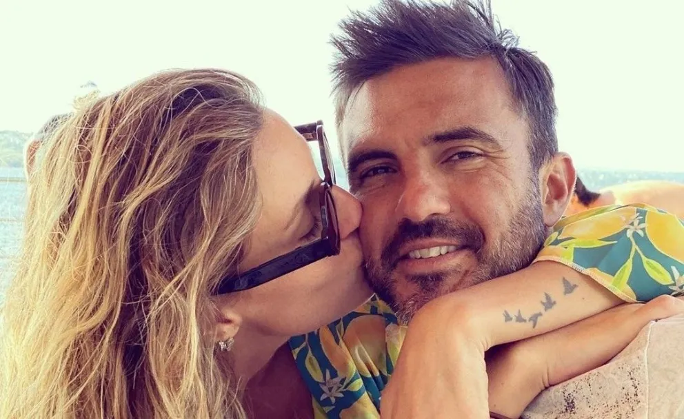 Mica Viciconte y Fabián Cubero. Fuente: (Instagram)