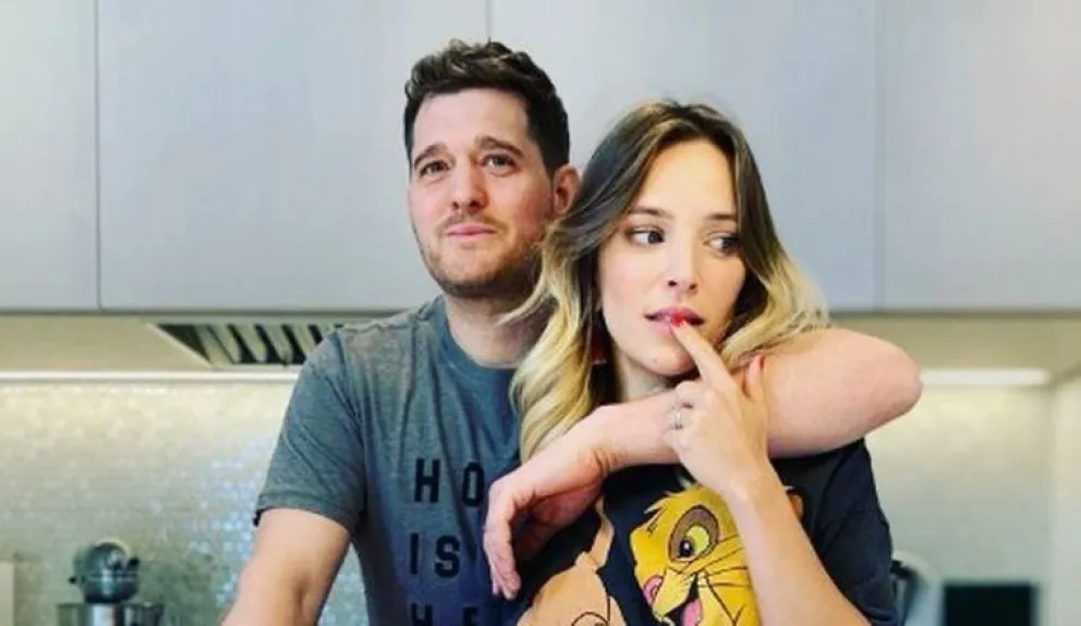 Lopilato y Bublé (fuente Instagram)