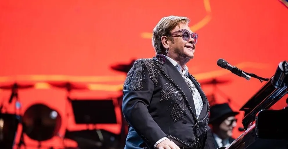 Elton John. Fuente: (Instagram)