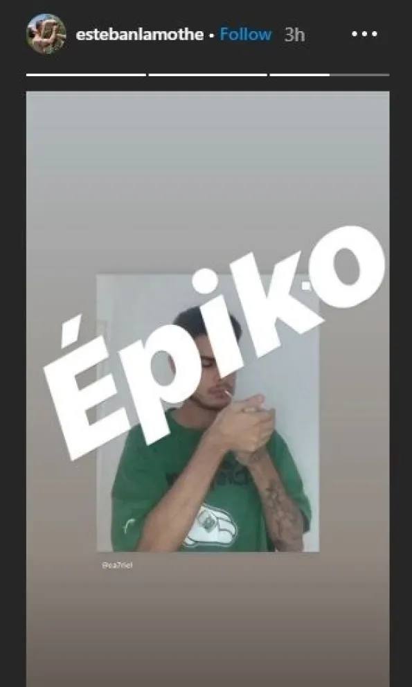 Esteban Lamothe. Fuente: (Instagram)