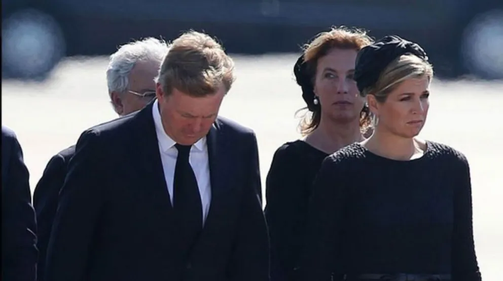 Máxima y el saludo oriental . Fuente :(Instagram)