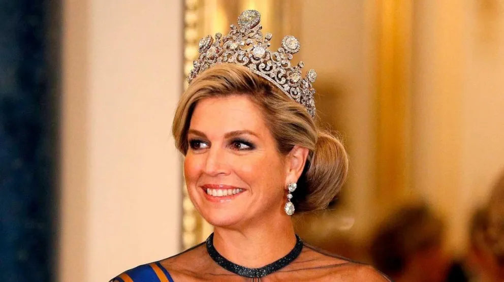 Fulminantes críticas para la reina Máxima de Holanda por su controvertido vestido: fotos