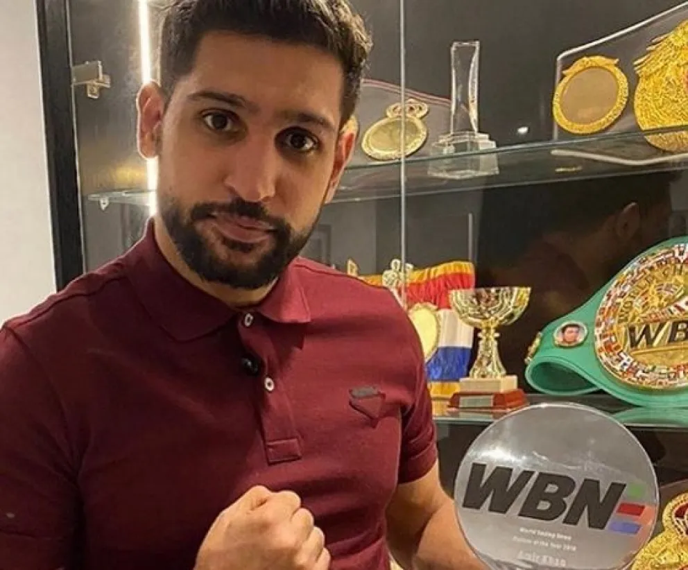 Amir Khan (Fuente: Instagram)
