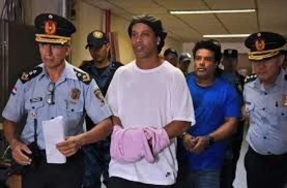 Ronaldinho quedó preso en Brasil (Fuente: Instagram)