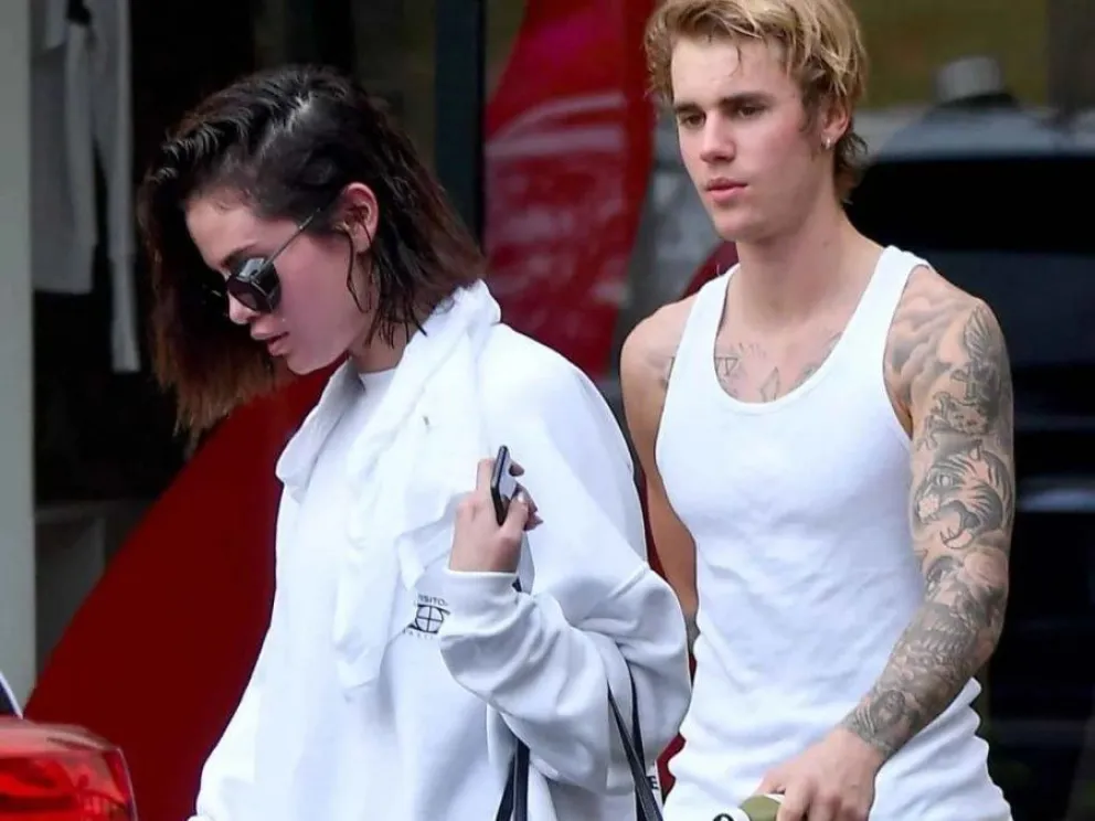 Selena y Justin (Fuente Twitter).