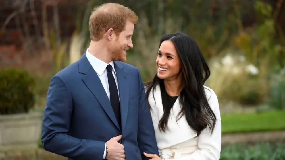 Príncipe Harry y Meghan Markle. Fuente: (Twitter)