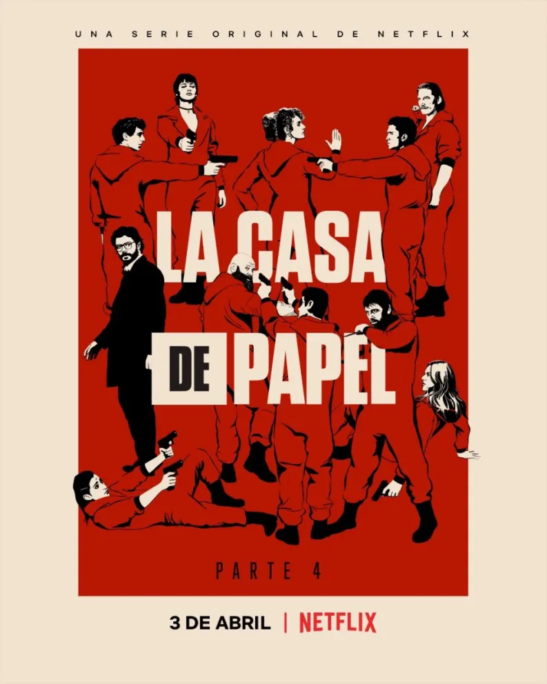La Casa de Papel. Fuente (Instagram)