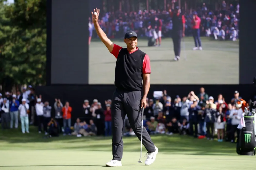 Tiger Woods. Fuente (Twitter)