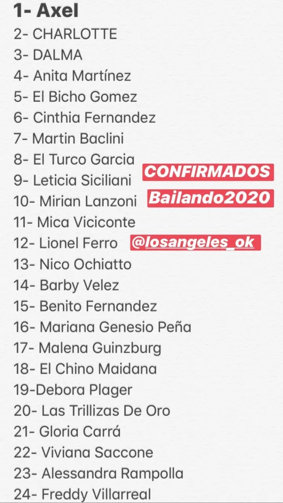 Marcelo Tinello. Fuente (instagram)