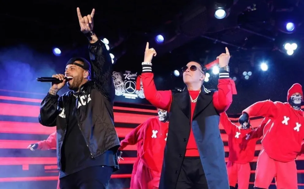 Daddy Yankee y Nicky Jam (Fuente Instagram).