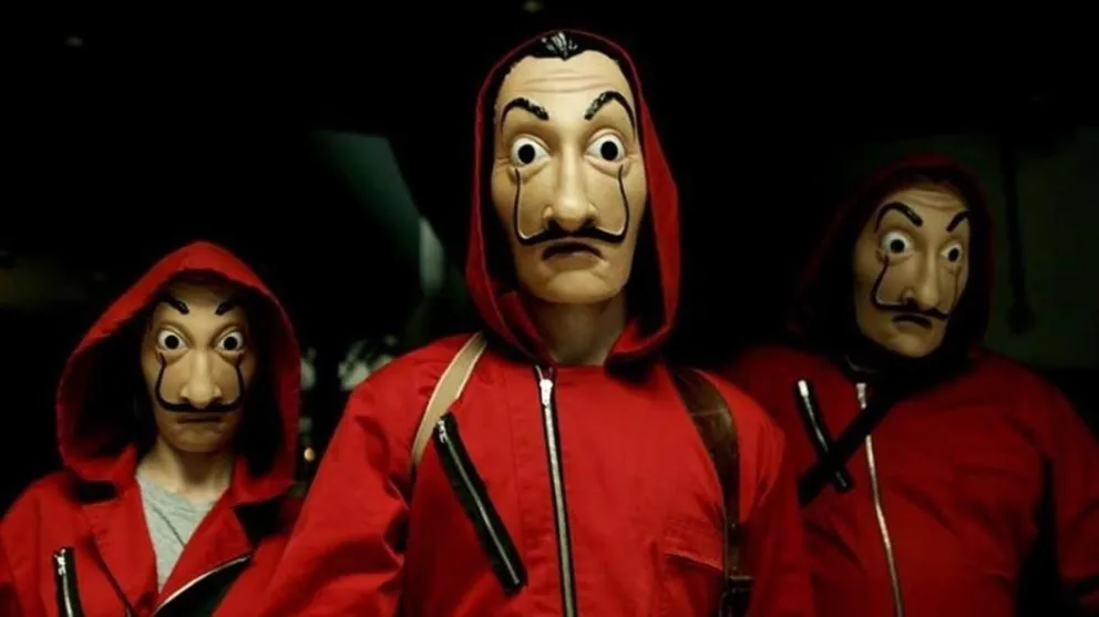 La Casa de Papel. Fuente: (Twitter)
