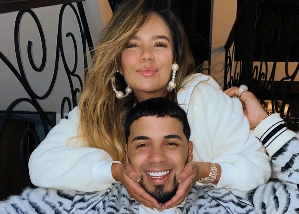 Anuel y Karol G (Fuente Instagram).
