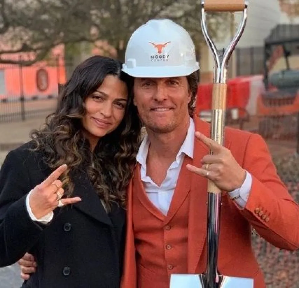 Matthew McConaughey y Camila Alves (Fuente: Instagram)