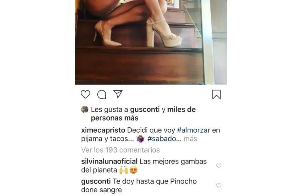 Ximena Capristo derrite corazones en las redes (Fuente: Instagram)
