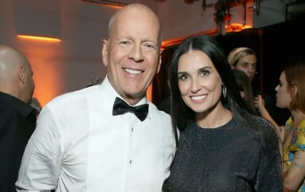 Bruce Willis y Demi Moore (Fuente: Instagram)