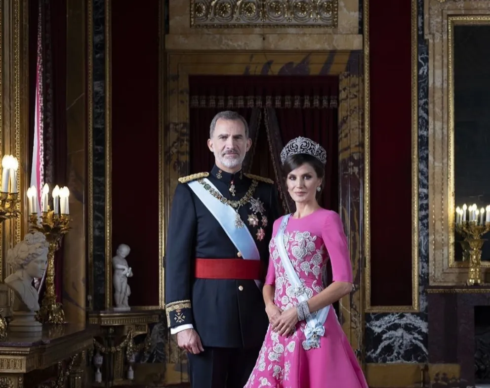 Los reyes de España Felipe y Letizia (Fuente Instagram). 
