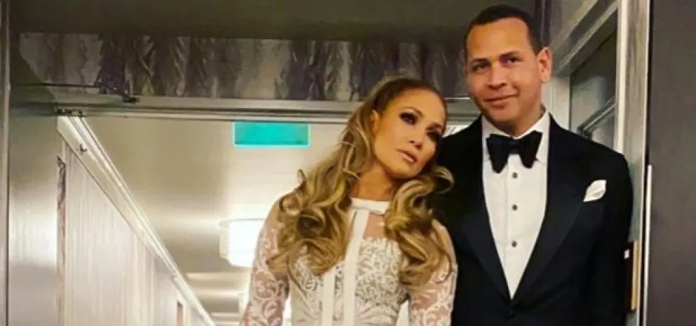 Jennifer López y Alex Rodríguez (Fuente Instagram).