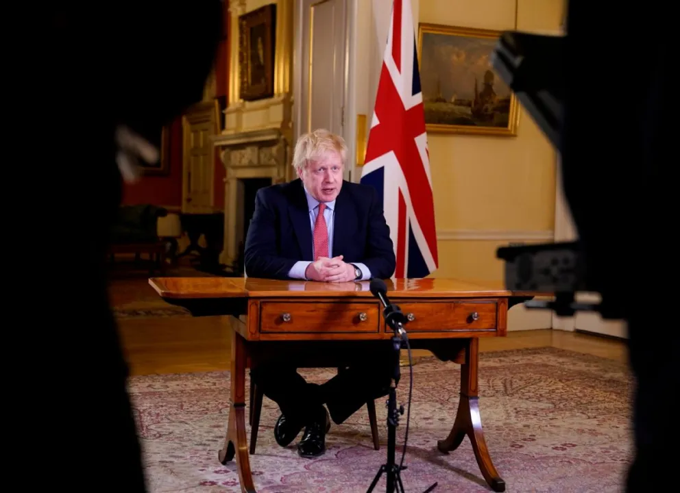 Boris Johnson. Fuente (Twitter)