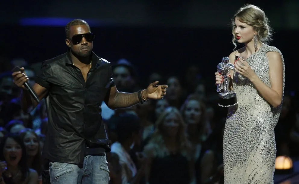 Taylor Swift y Kim Kardashian (Fuente: Instagram)