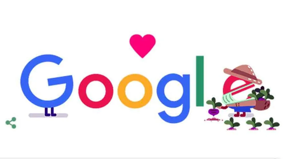 Coronavirus: el doodle de Google homenajea a los trabajadores agrícolas