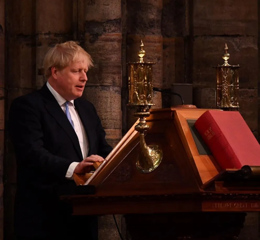 Boris Johnson (Fuente Instagram).