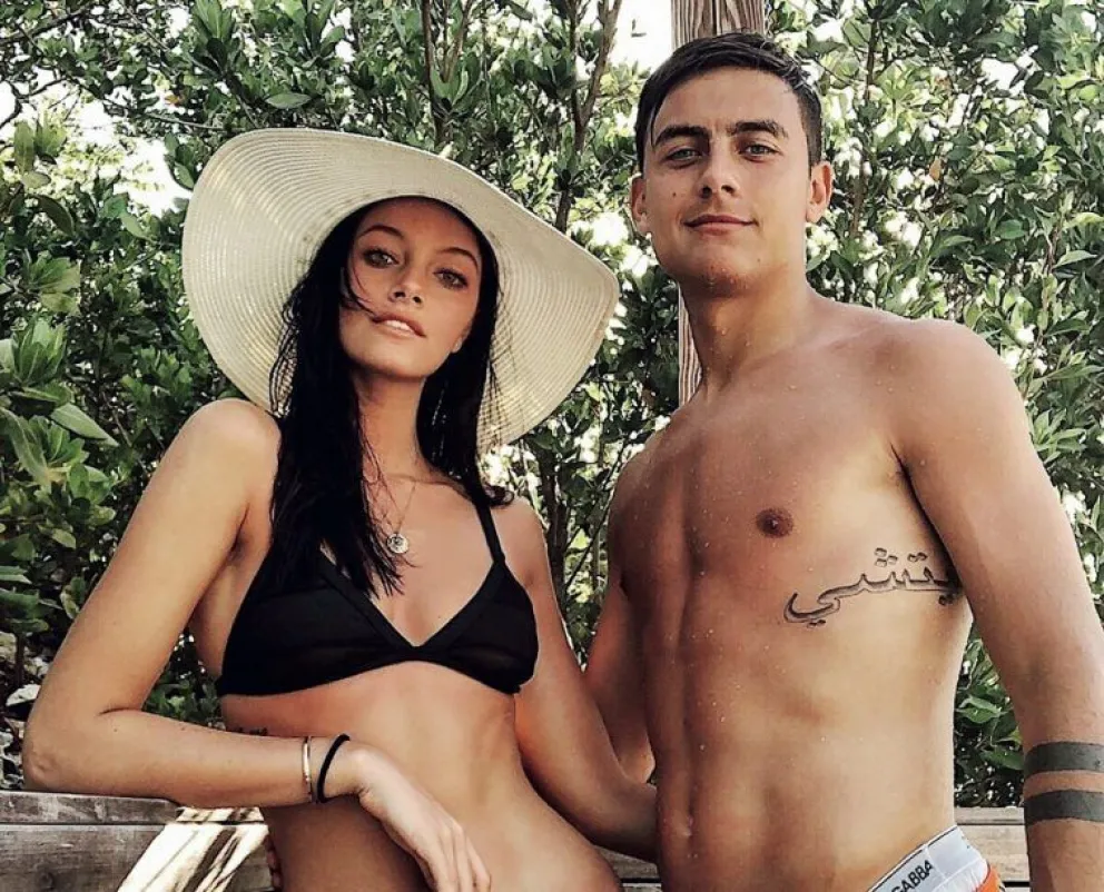 Oriana Sabatini y Dybala (Fuente: Instagram)