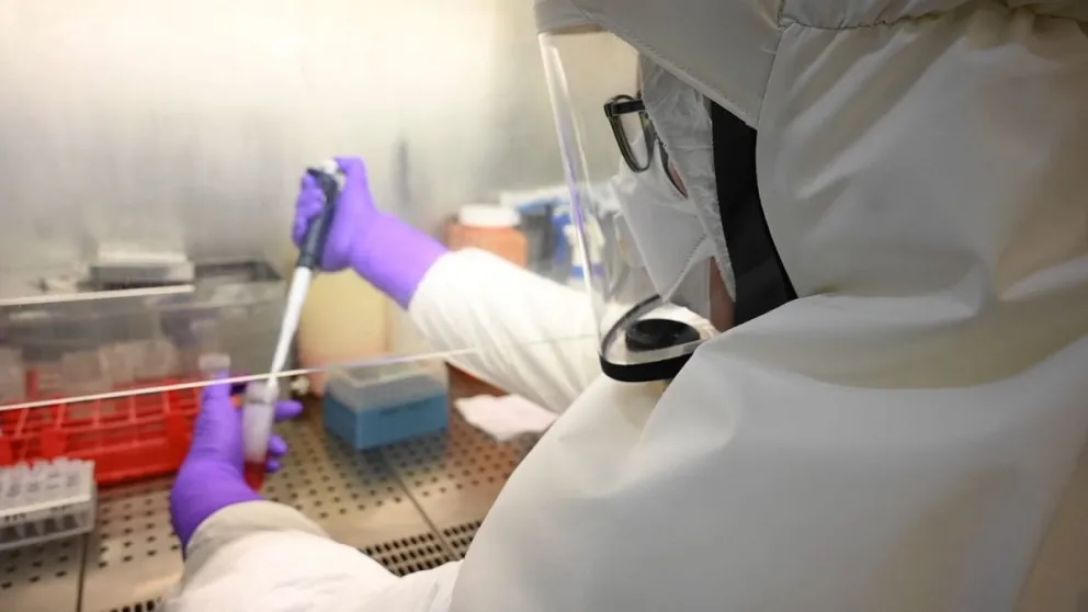 Laboratorio Coronavirus. Fuente: twitter