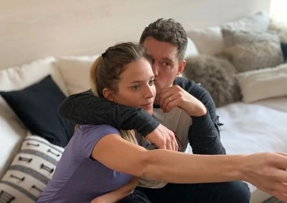 Michael Bublé y Luisana Lopilato (Fuente: Instagram)