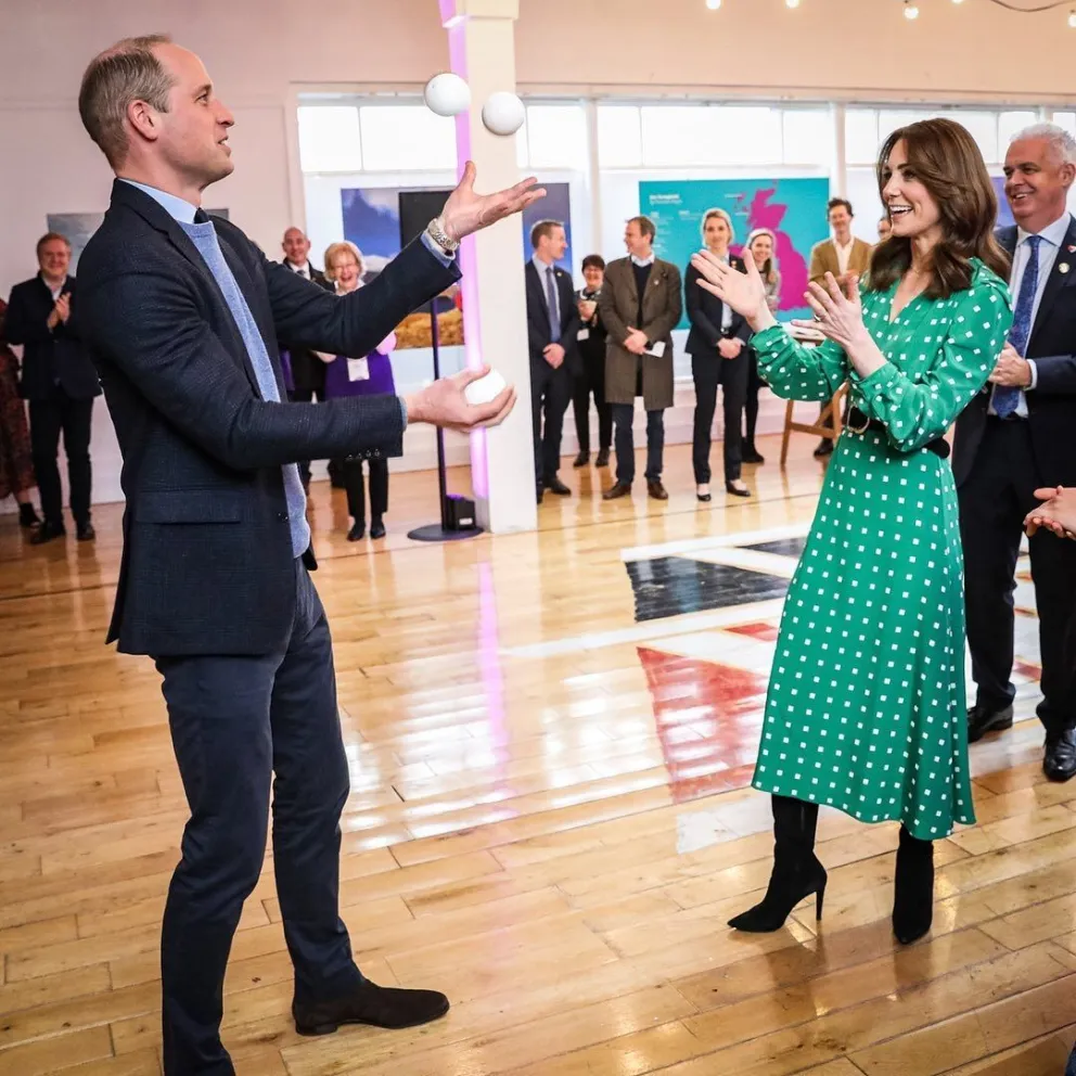 Kate y William. Fuente (Instagram)