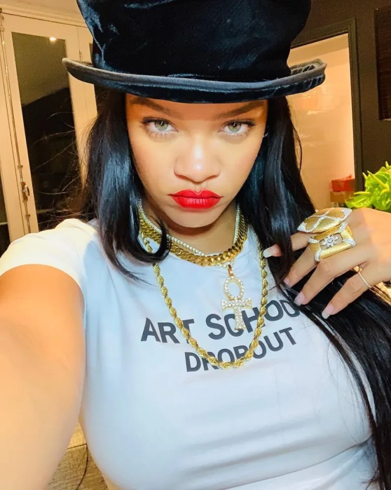 Rihanna. Fuente (Instagram)