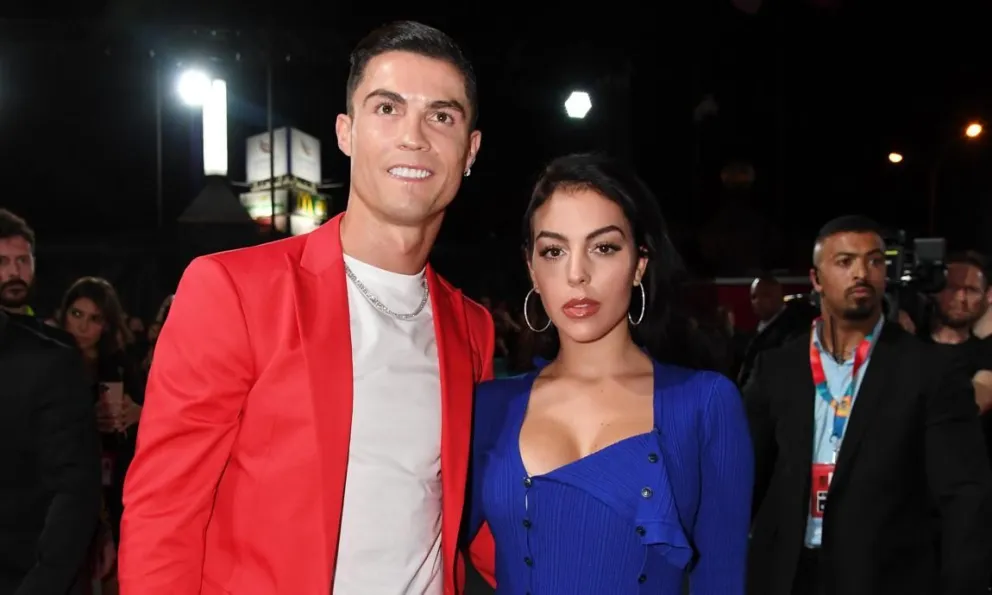 Cristiano Ronaldo y Georgina (Fuente Instagram).