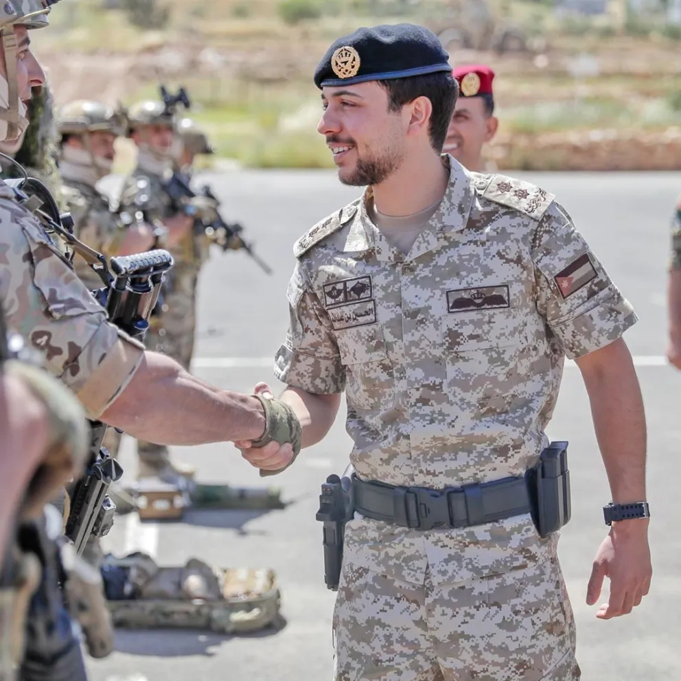 Al Hussein bin Abdullah II. Fuente (Instagram)
