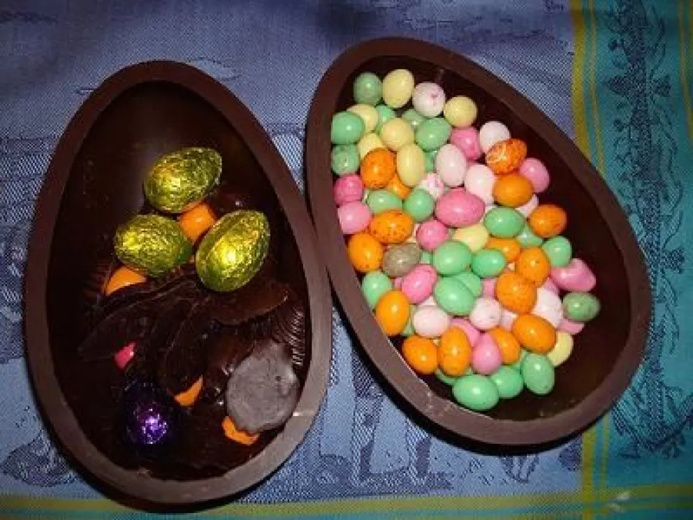 Huevos de Pascua (Fuente Instagram).