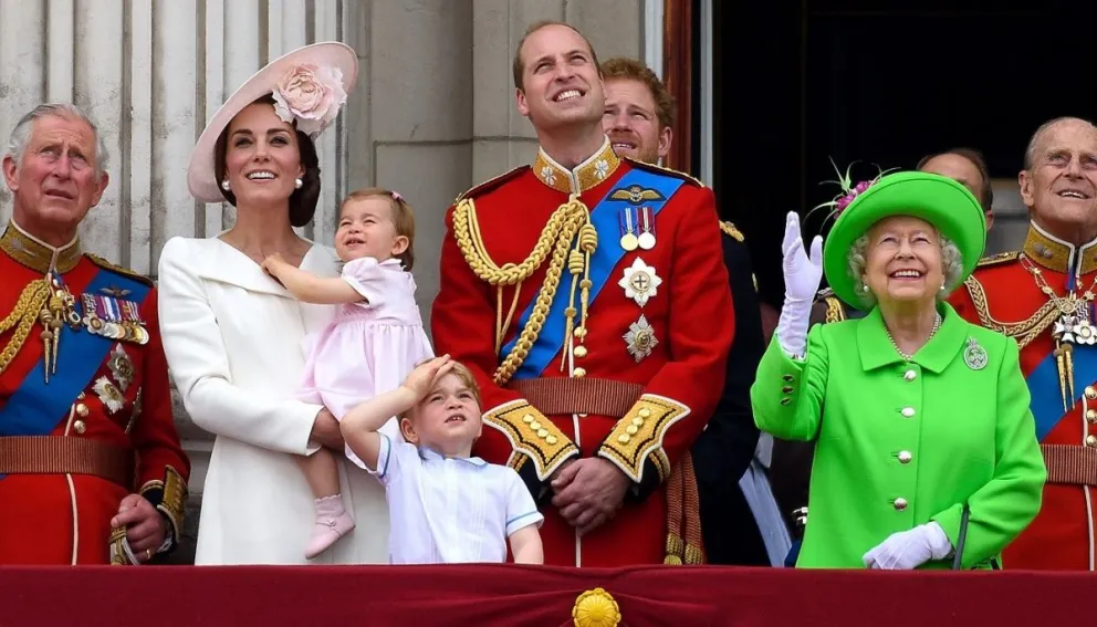 Familia real británica (Fuente Instagram).
