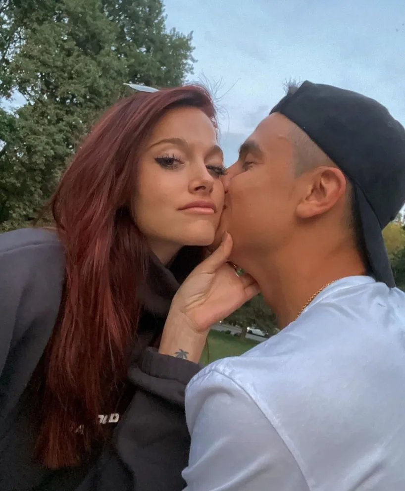 Oriana Sabatini y Paulo Dybala. Fuente (instagram)