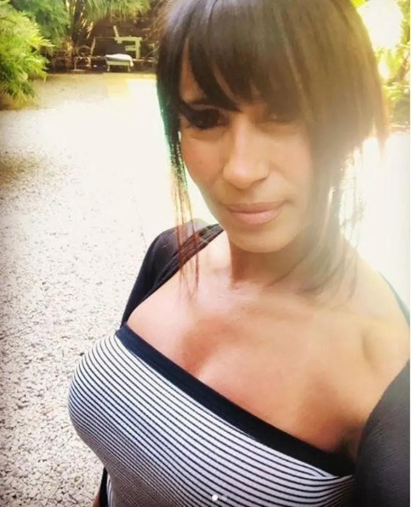 Marixa Balli y sus fotos "retro" (Fuente: Instagram)